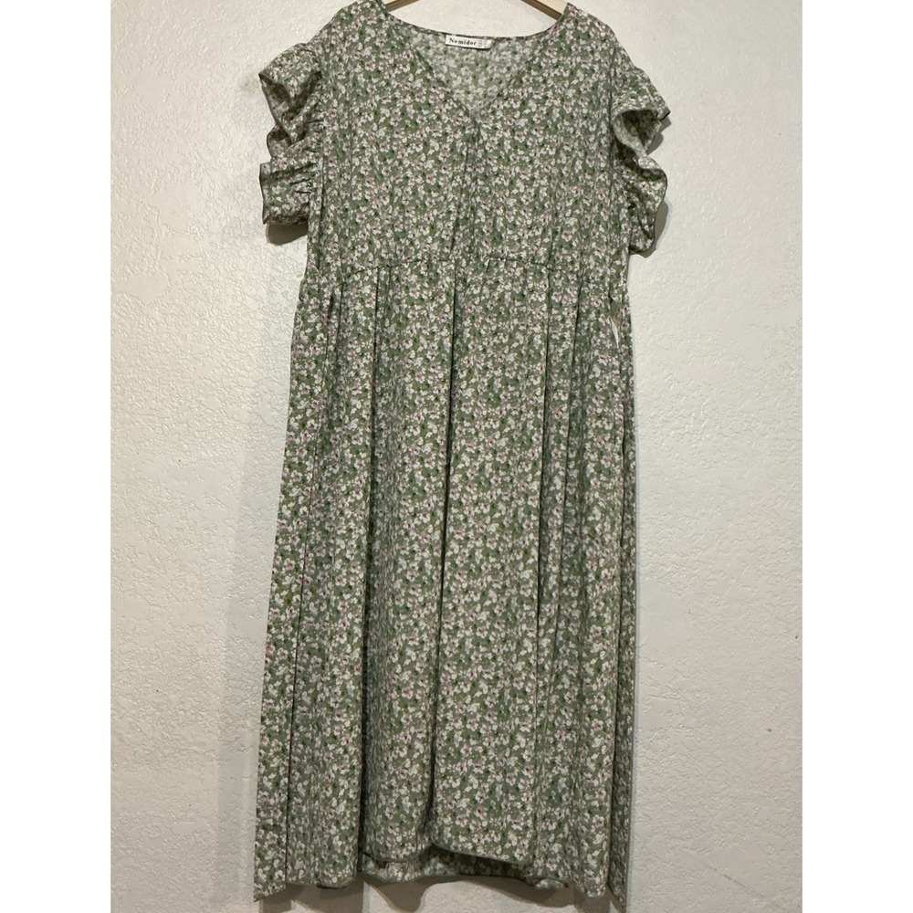 Nemidor Womens 24 Floral Maxi Dress Pockets Tea Party Cottagecore